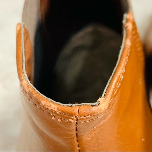 Steve Madden Zelouss Brown Faux Leather Ankle Boot - Picture 7 of 12